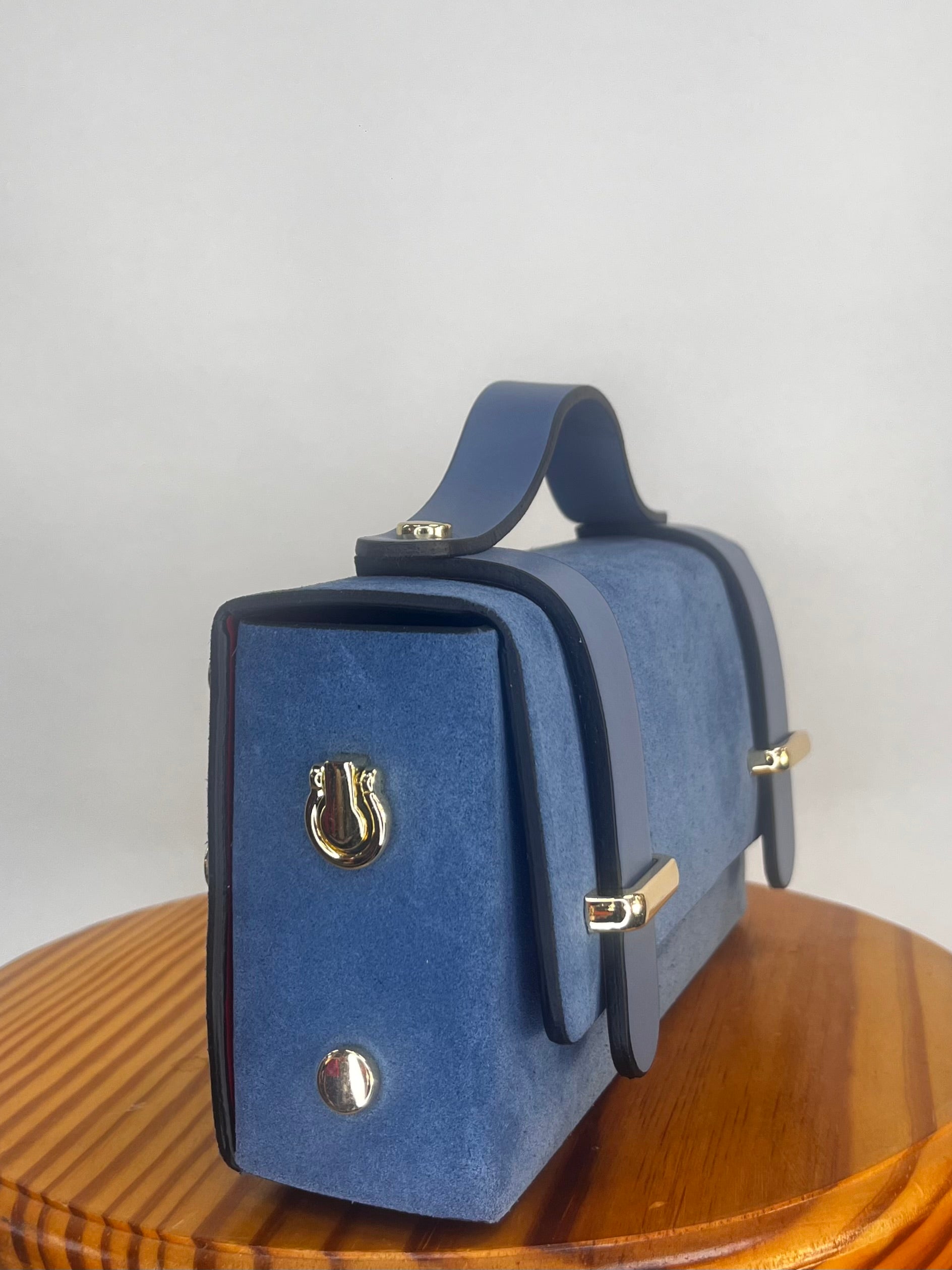 BOLSO MALETÍN MINI AZUL