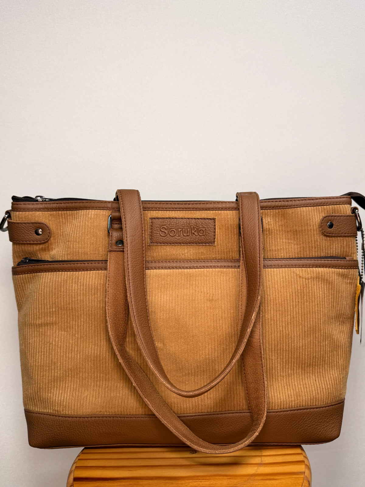 BOLSO DALIA SATCHEL CORDUROY SORUKA