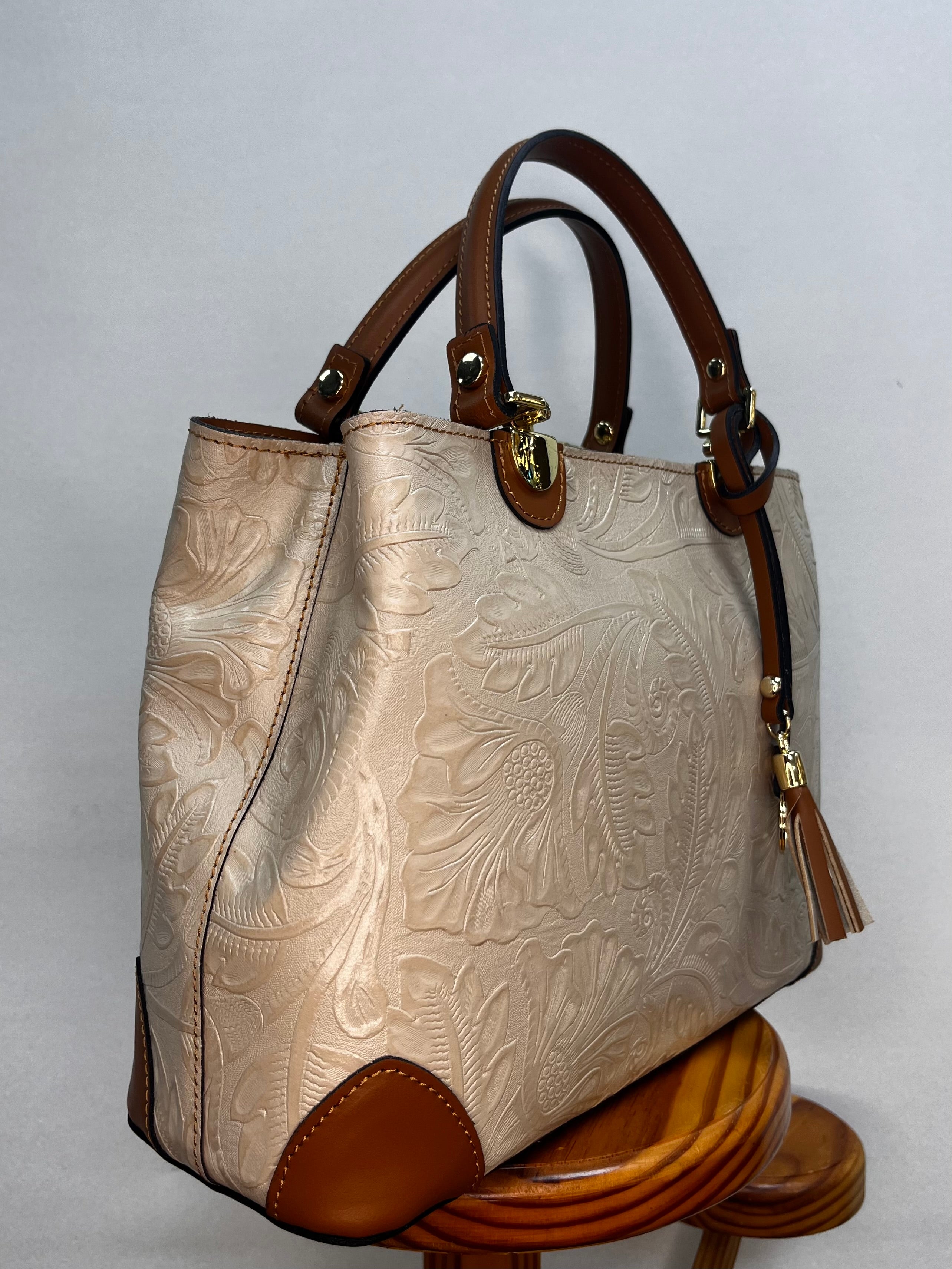 BOLSO GLAMOROUS BEIGE
