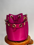 BOLSO BOMBONERA MINI FUCSIA