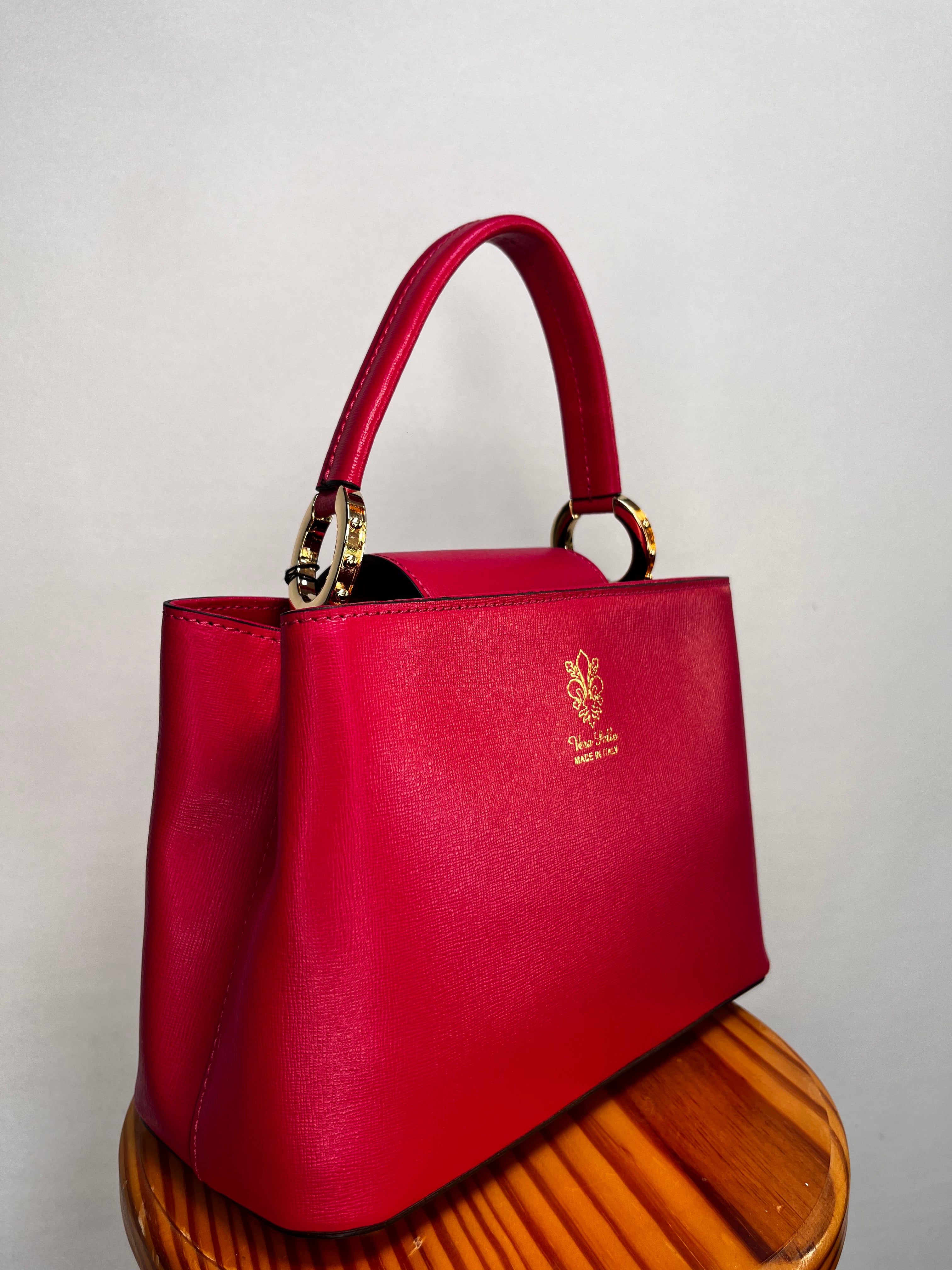 BOLSO MEDIANO BASIC CHERRY