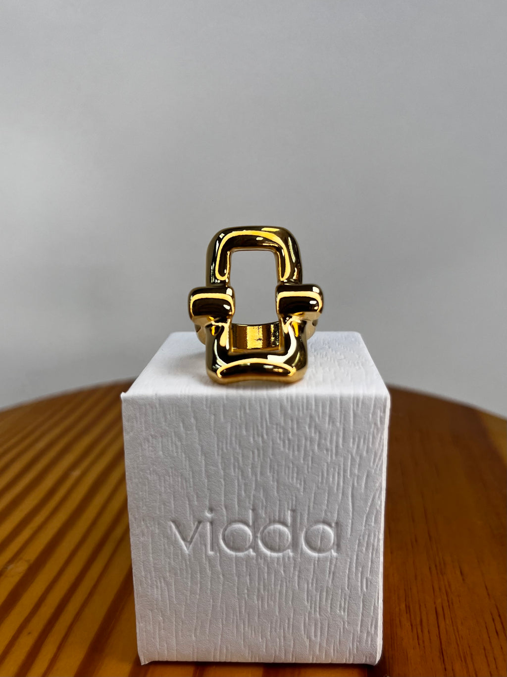 ANILLO ORO CUADRADO VIDDA