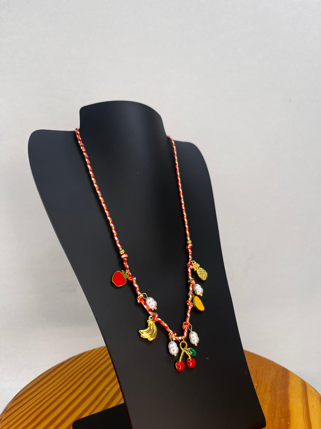 COLLAR TUTTI FRUTTI RED