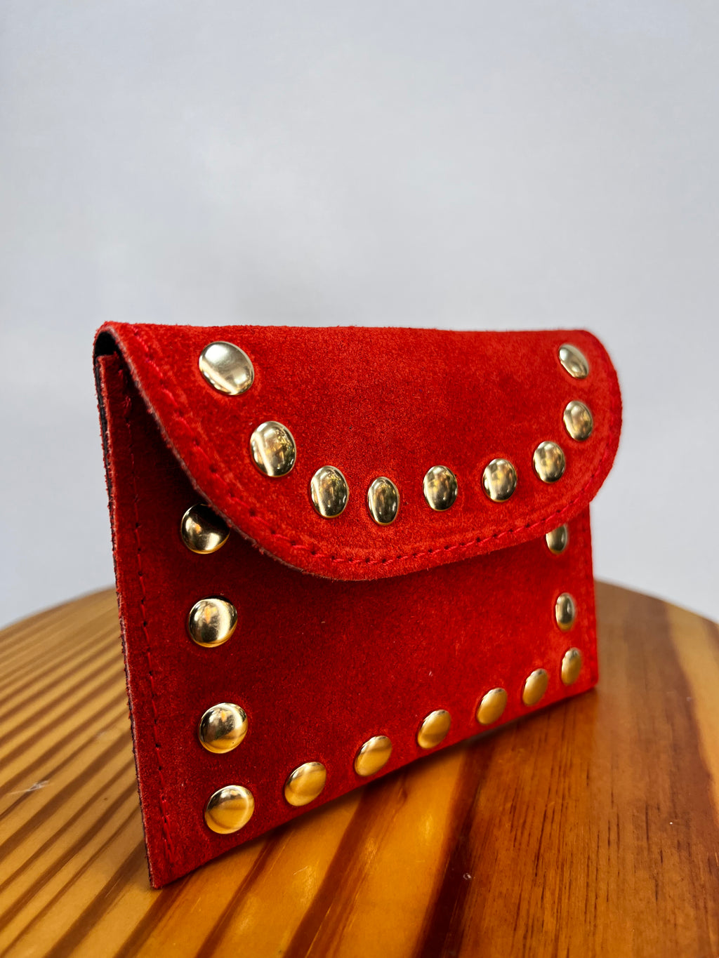CARTERA TACHUELAS ROJO