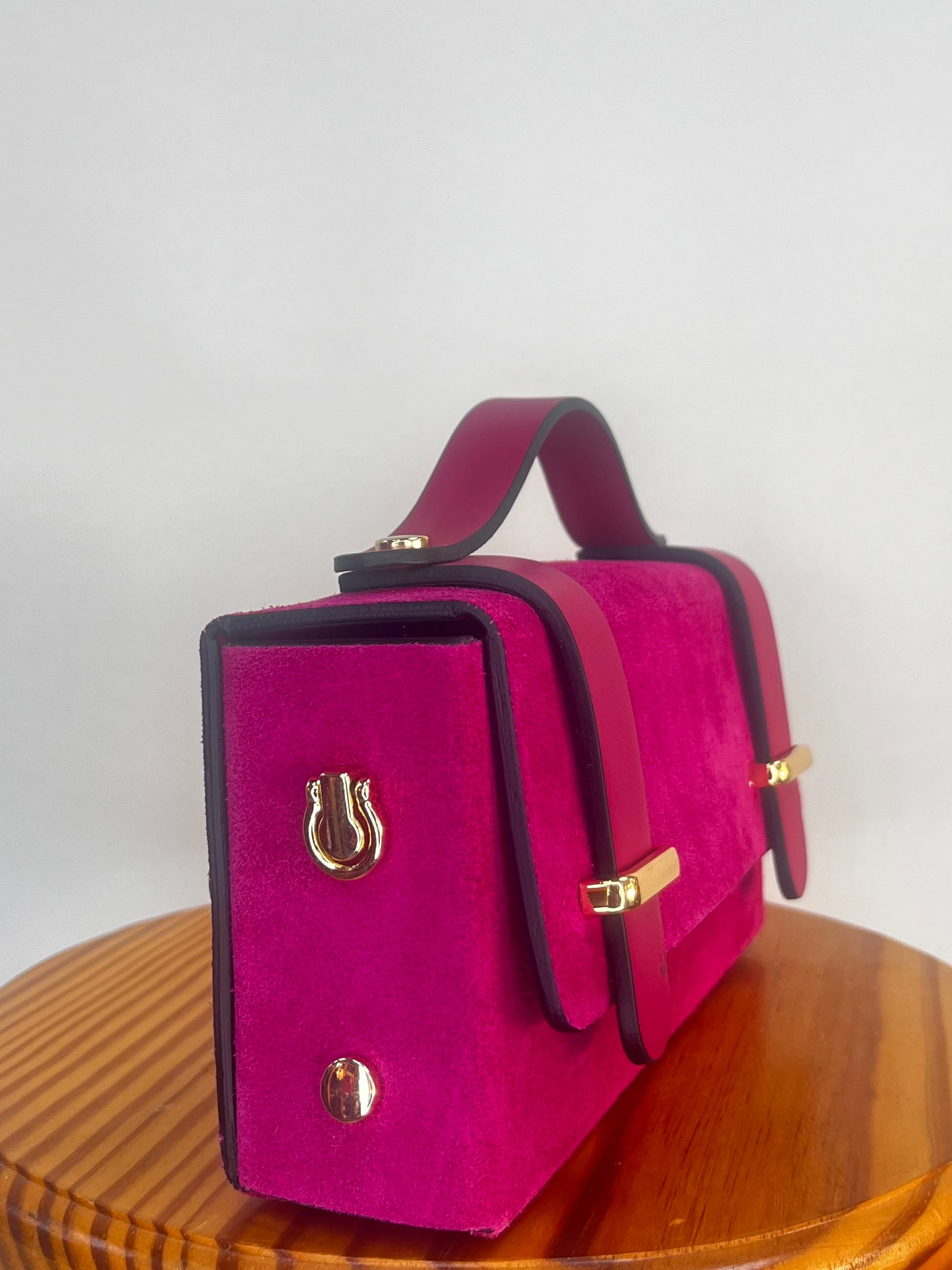 BOLSO MALETÍN MINI ROSA