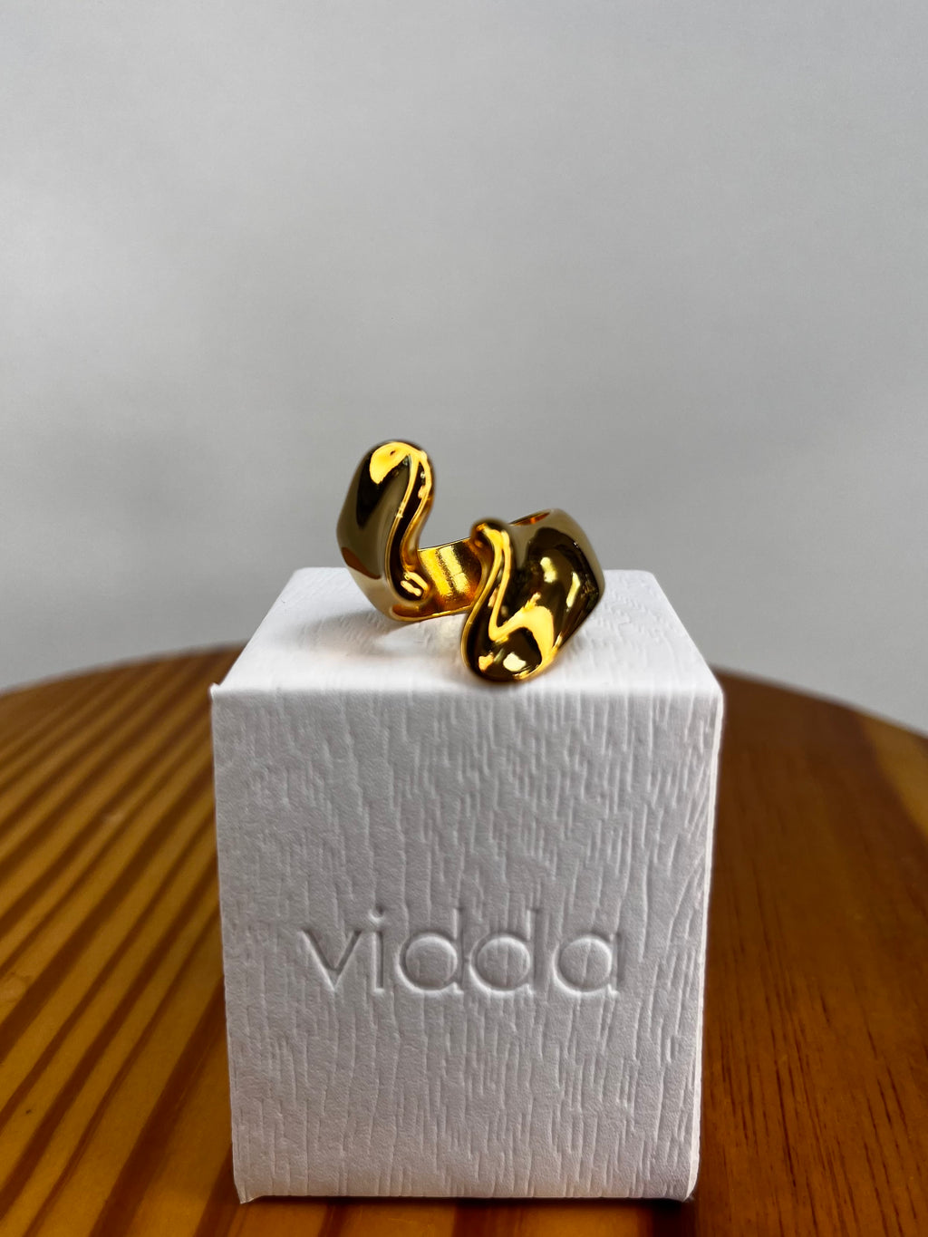 ANILLO ORO ASIMÉTRICO VIDDA