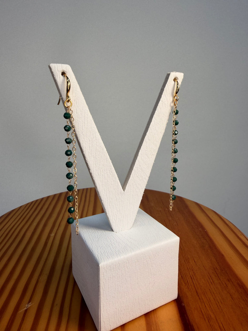 PENDIENTES ESMERALDA