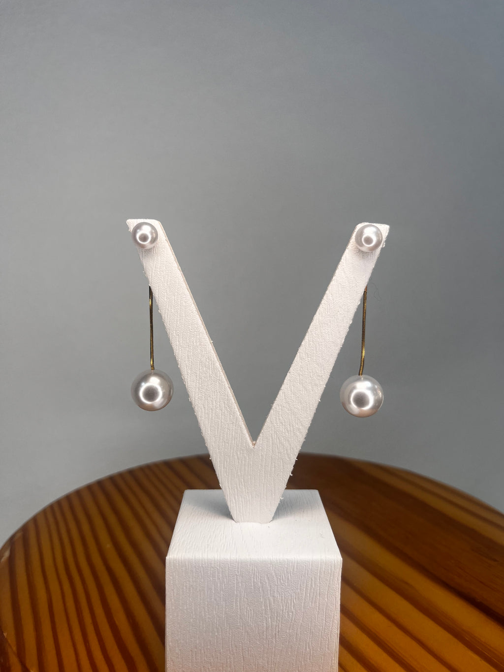 PENDIENTES DOBLE PEARL