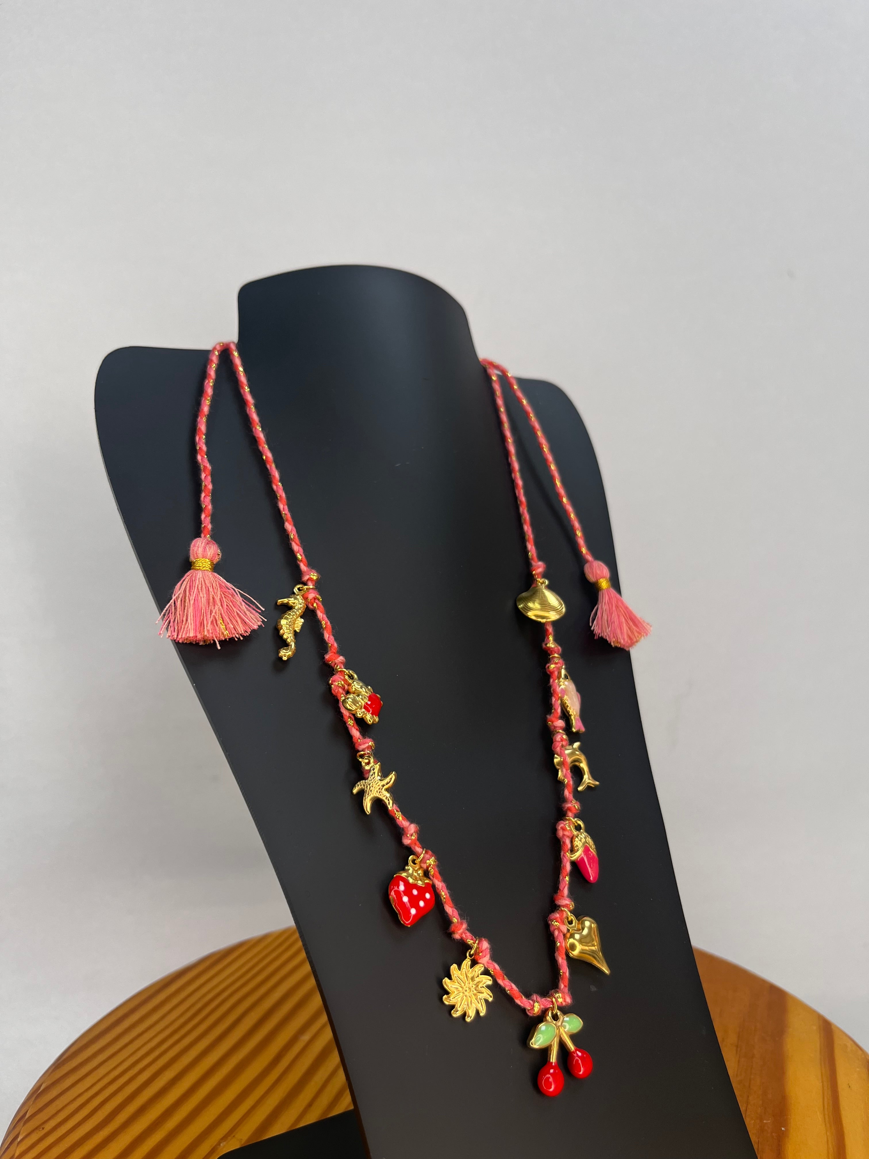 COLLAR TUTTI FRUTTI PINK