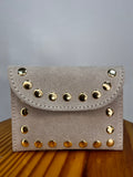 CARTERA TACHUELAS BLANCO ROTO