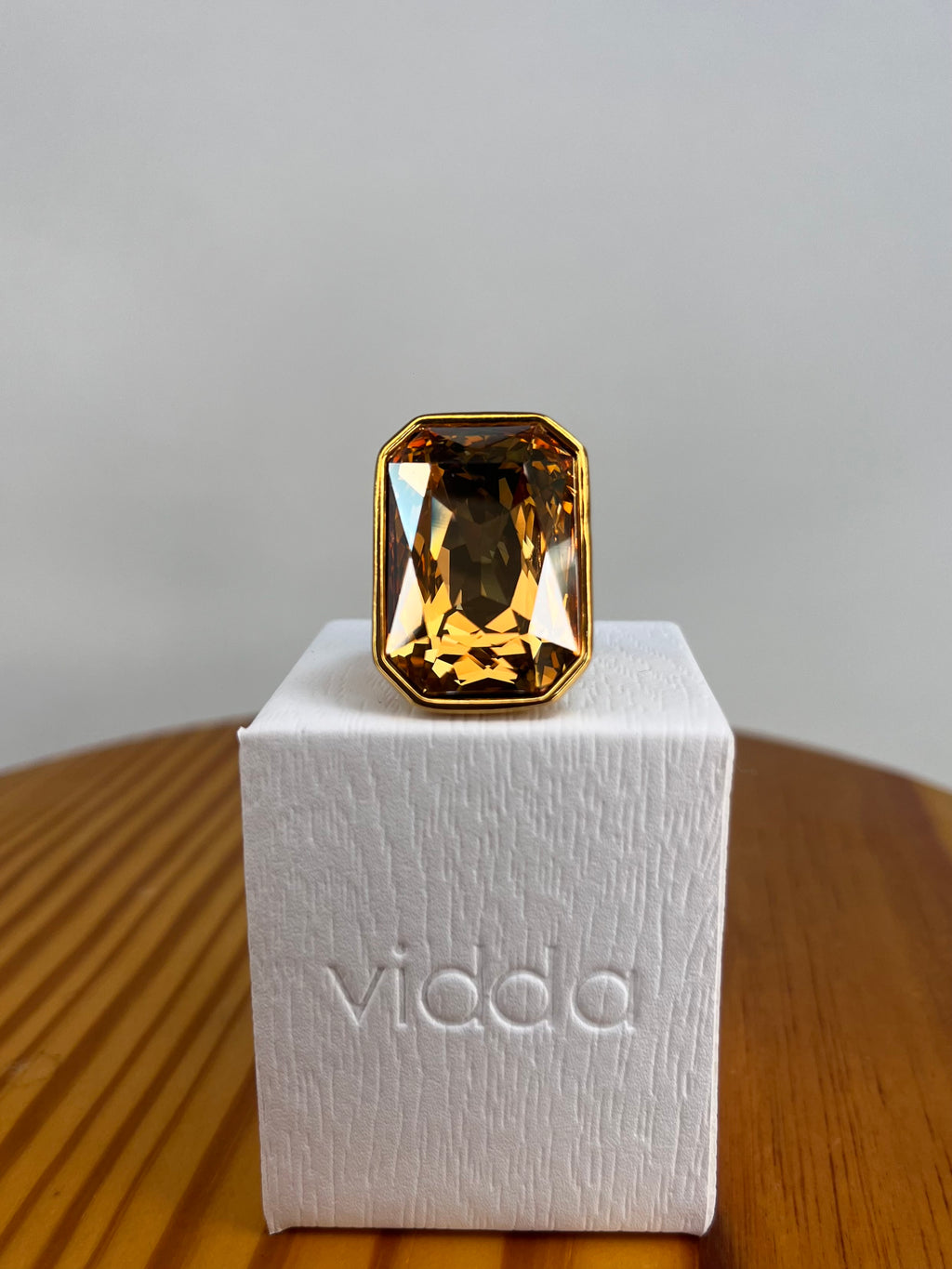 ANILLO ORO Y DORADO VIDDA