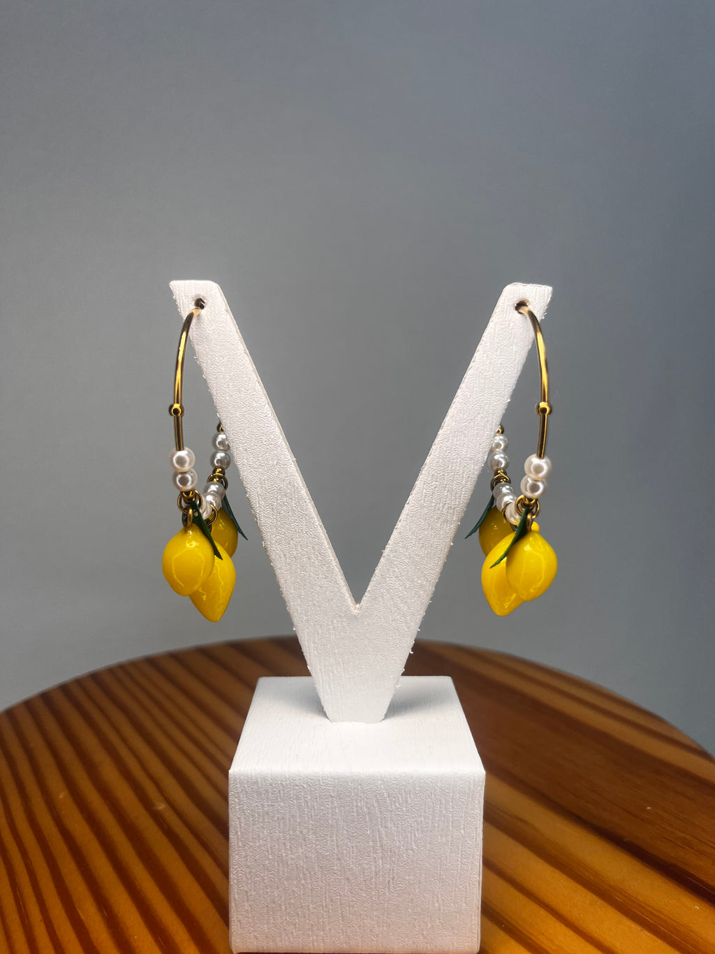 PENDIENTES ARO MULTI LIMÓN