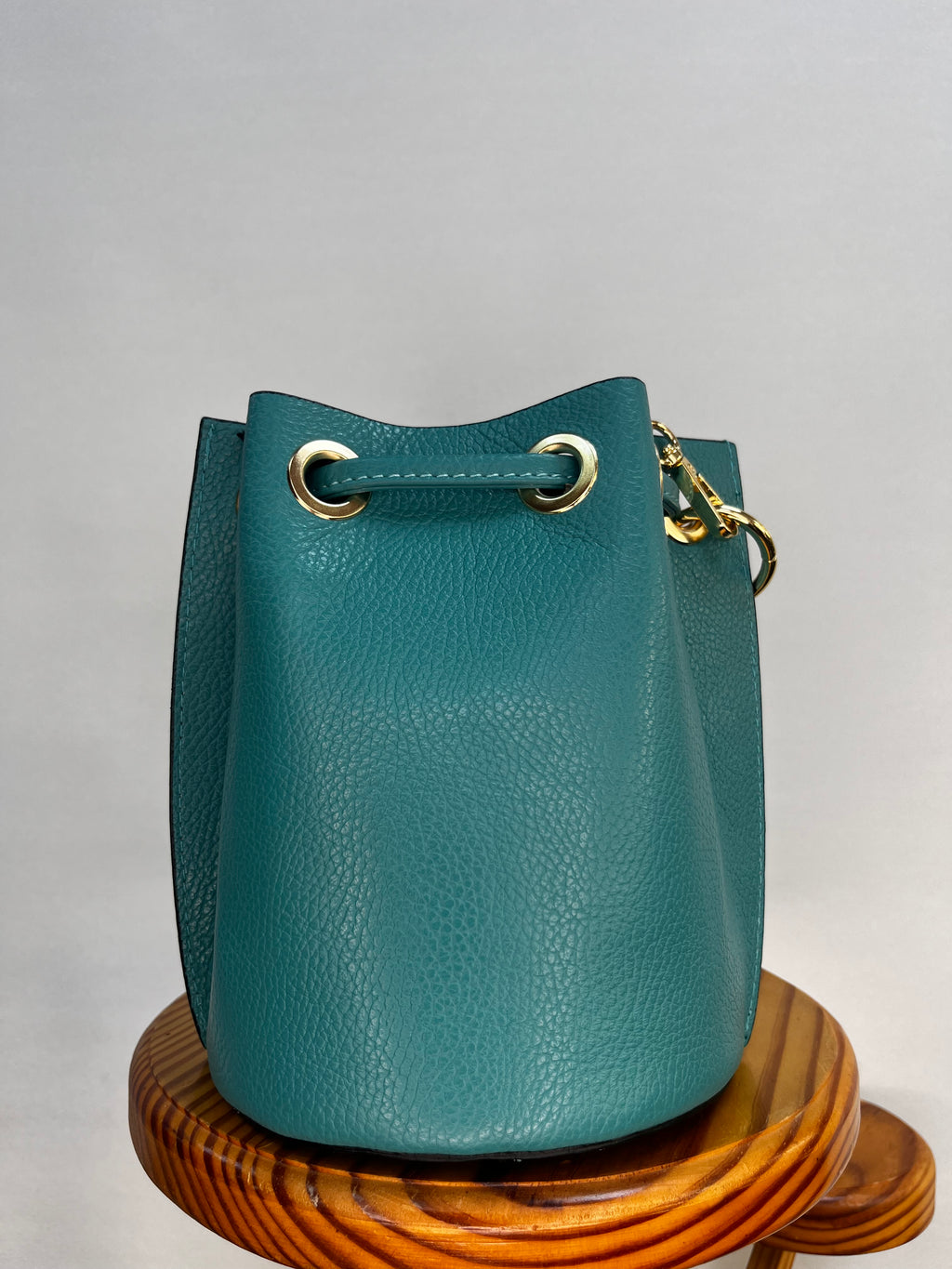 BOLSO BOMBONERA MINI AZUL VERDOSO