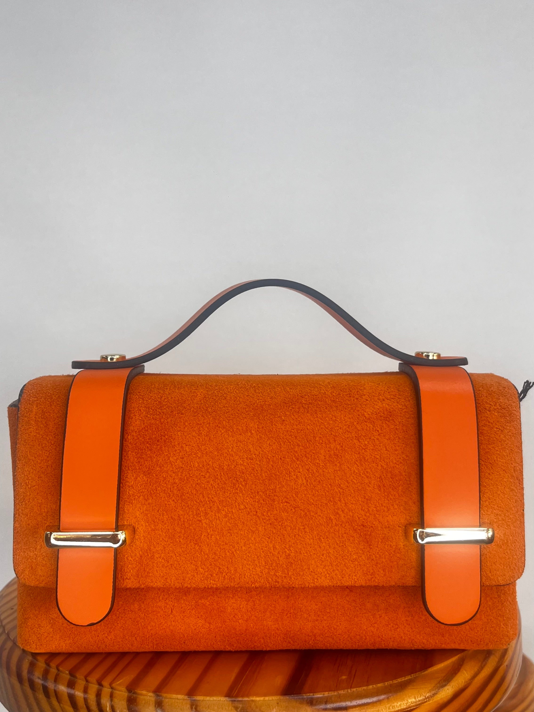 BOLSO MALETÍN MINI NARANJA