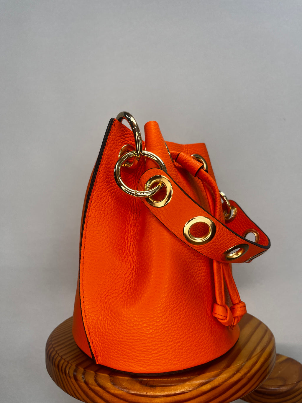 BOLSO BOMBONERA MINI NARANJA