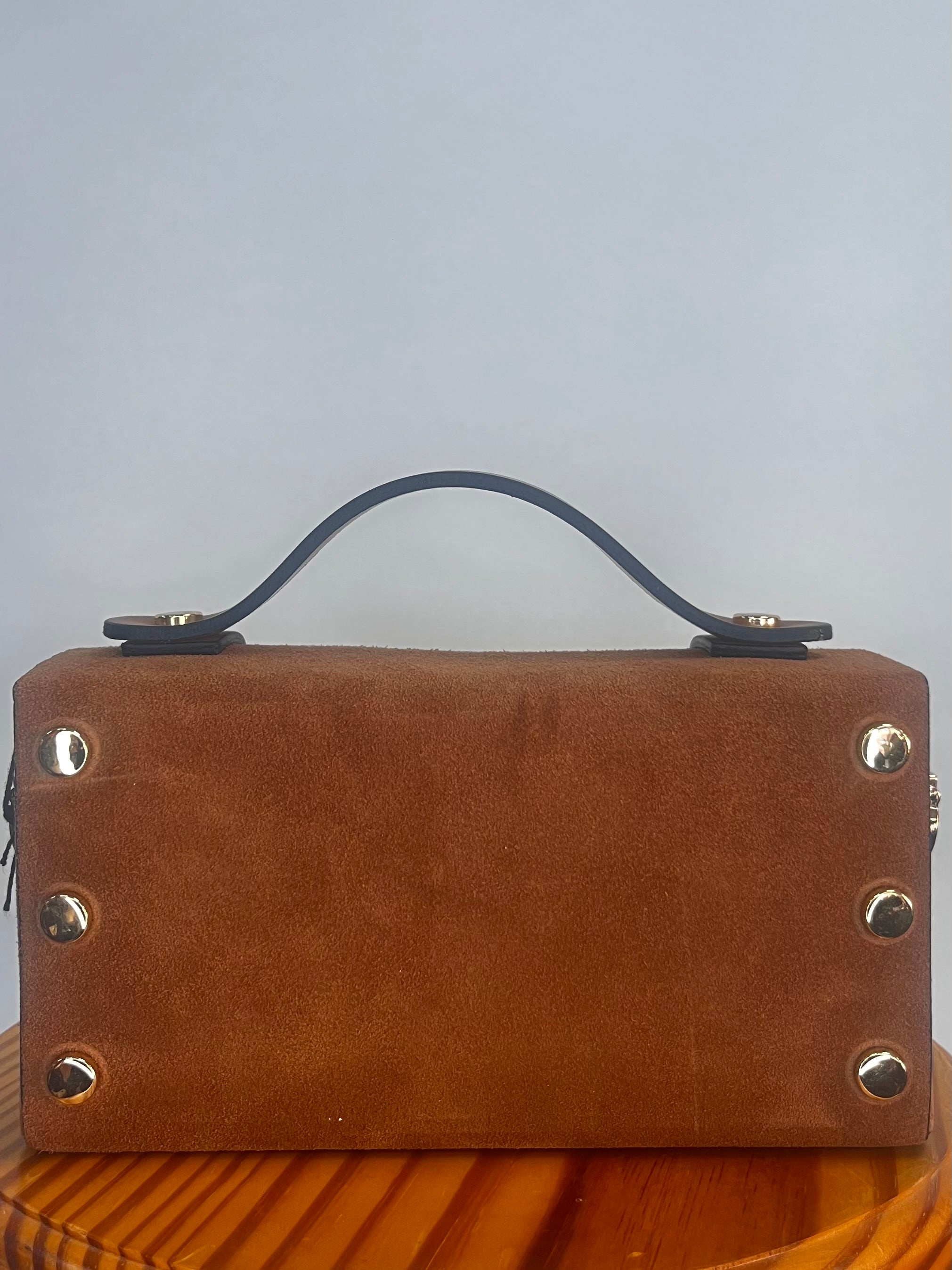 BOLSO MALETÍN MINI MARRÓN