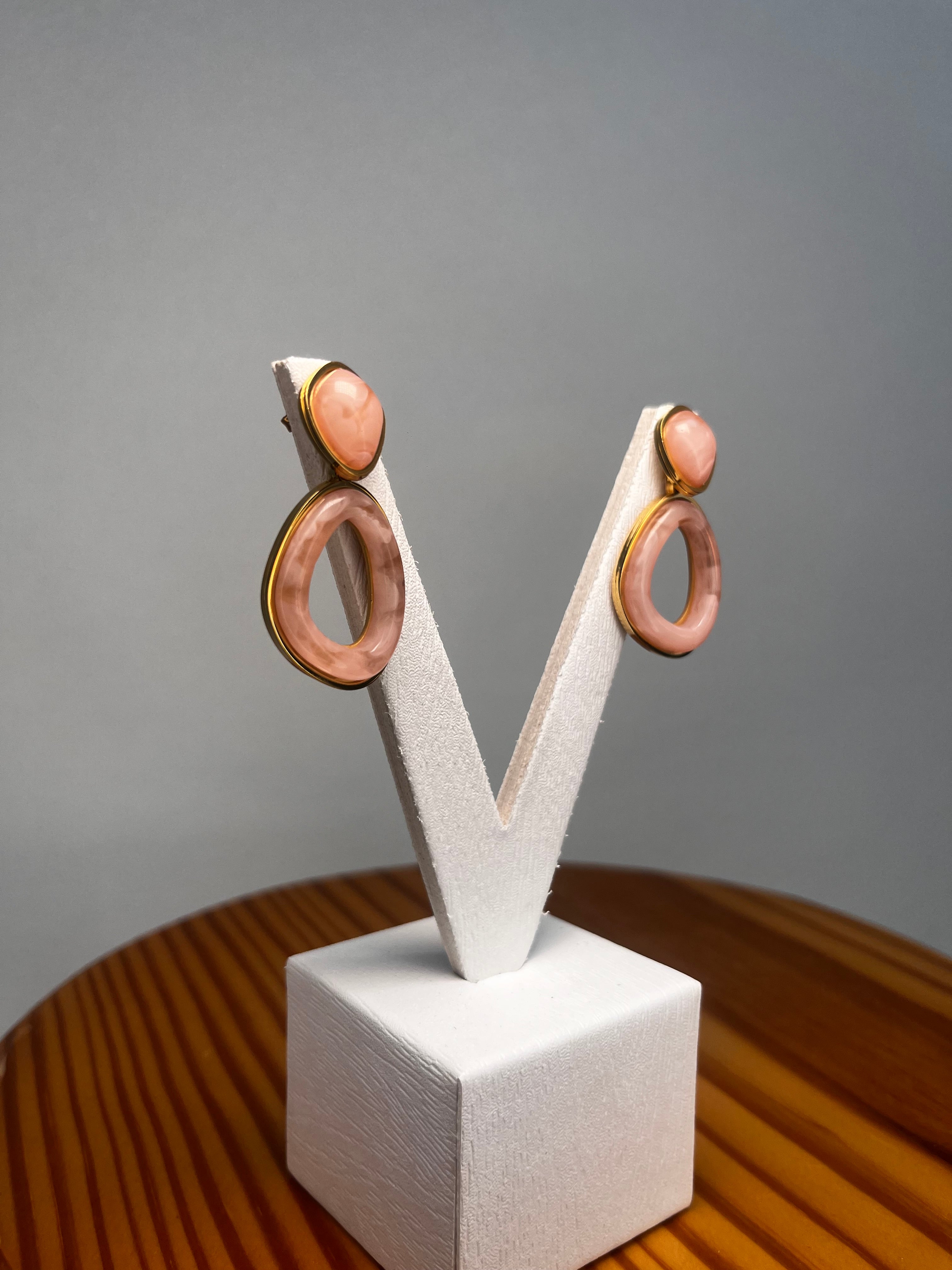 PENDIENTES ALMA ROSA