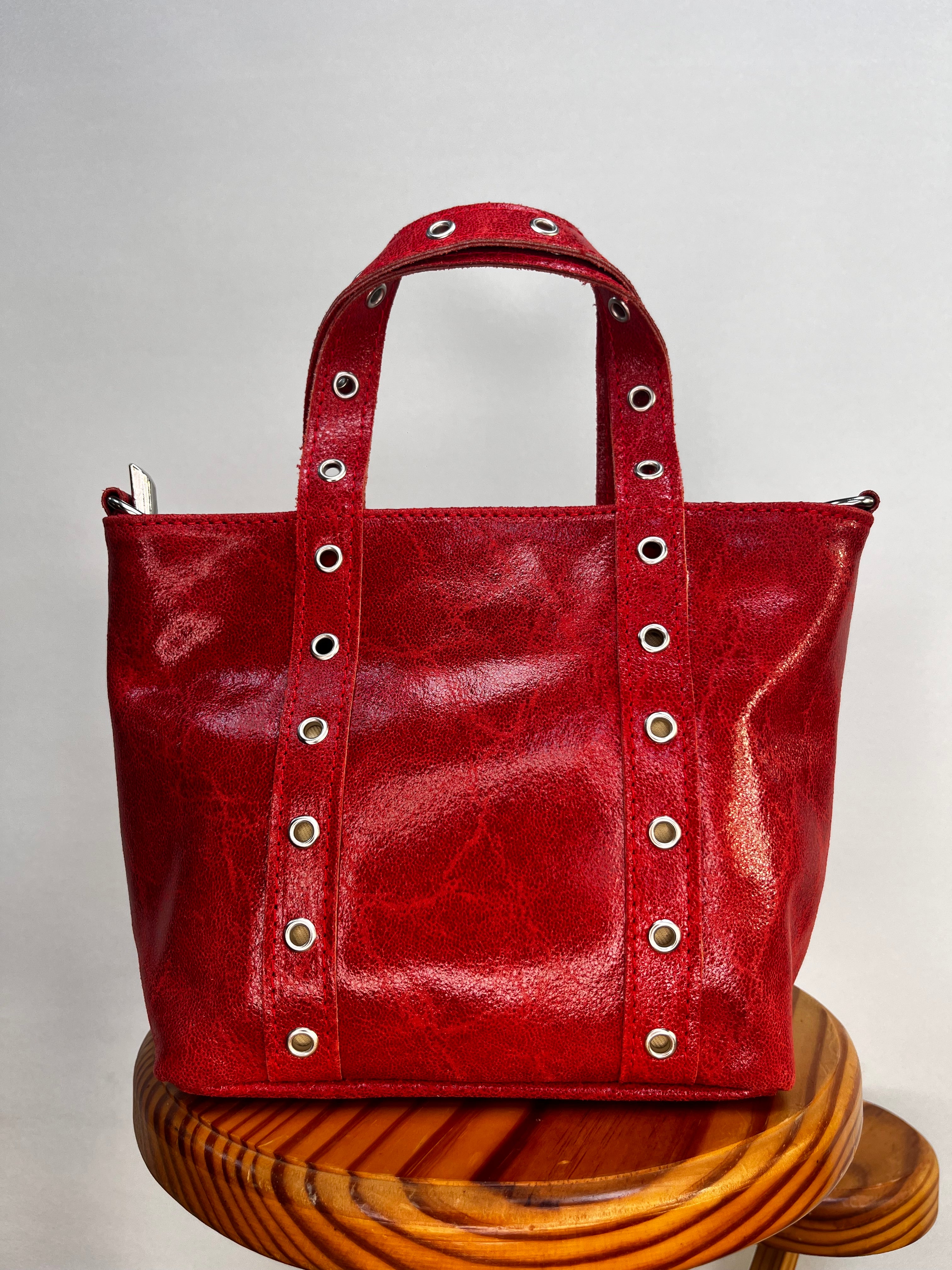 BOLSO TOTE MINI ROJO