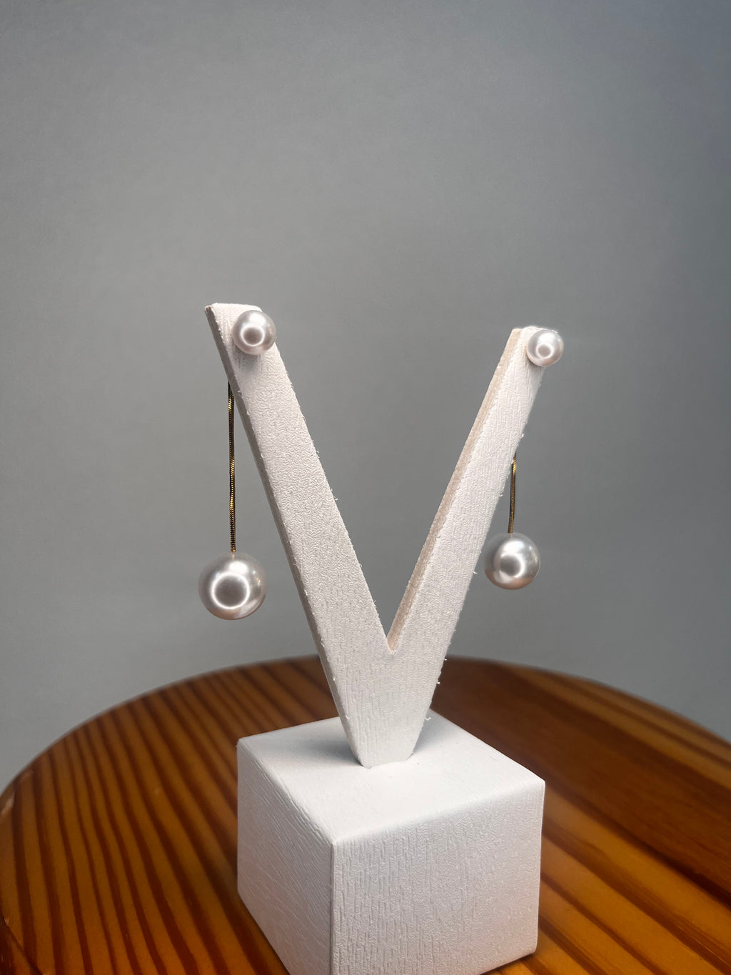 PENDIENTES DOBLE PEARL