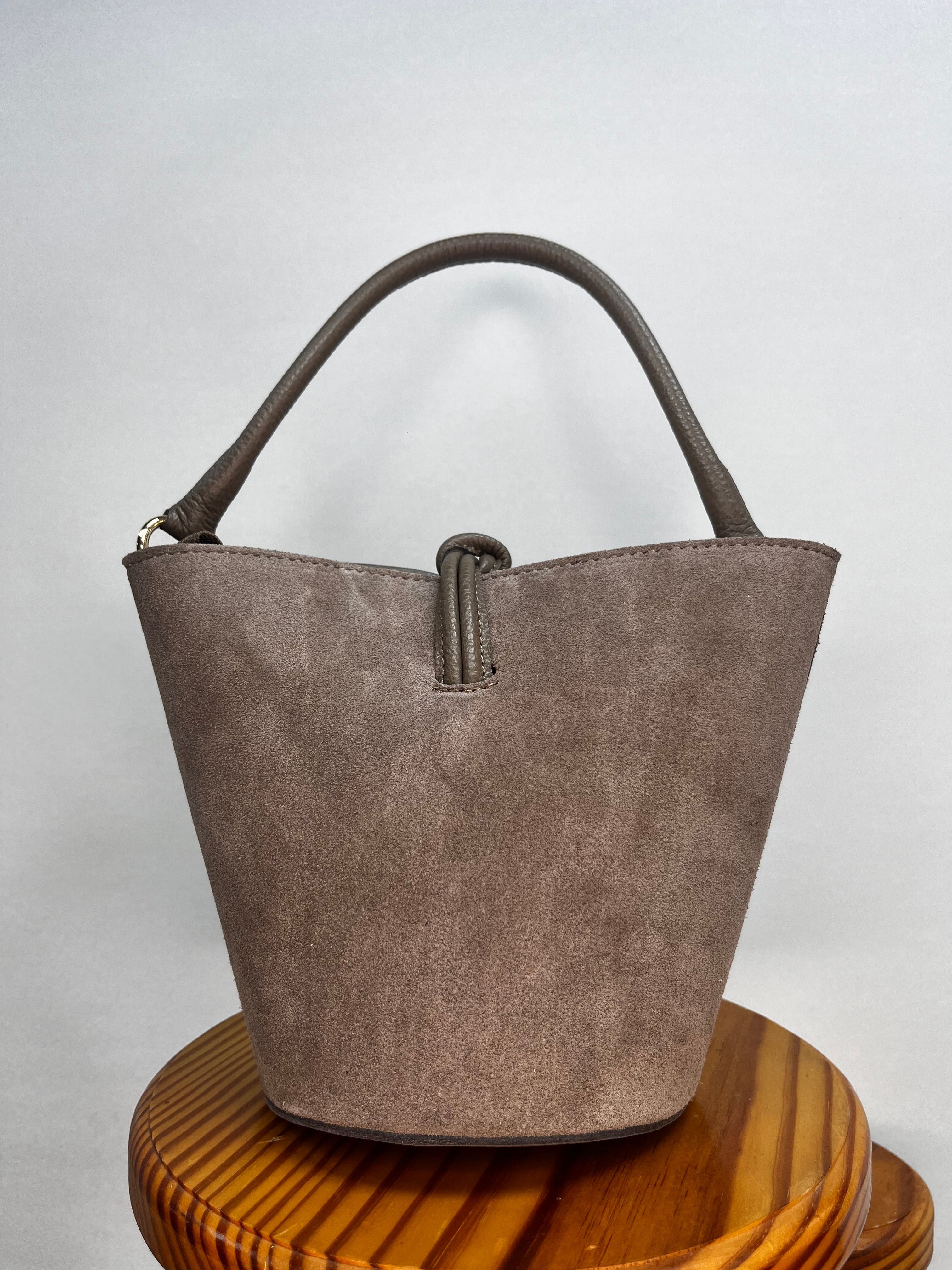 BOLSO BOMBONERA ANTE MINI TOPO