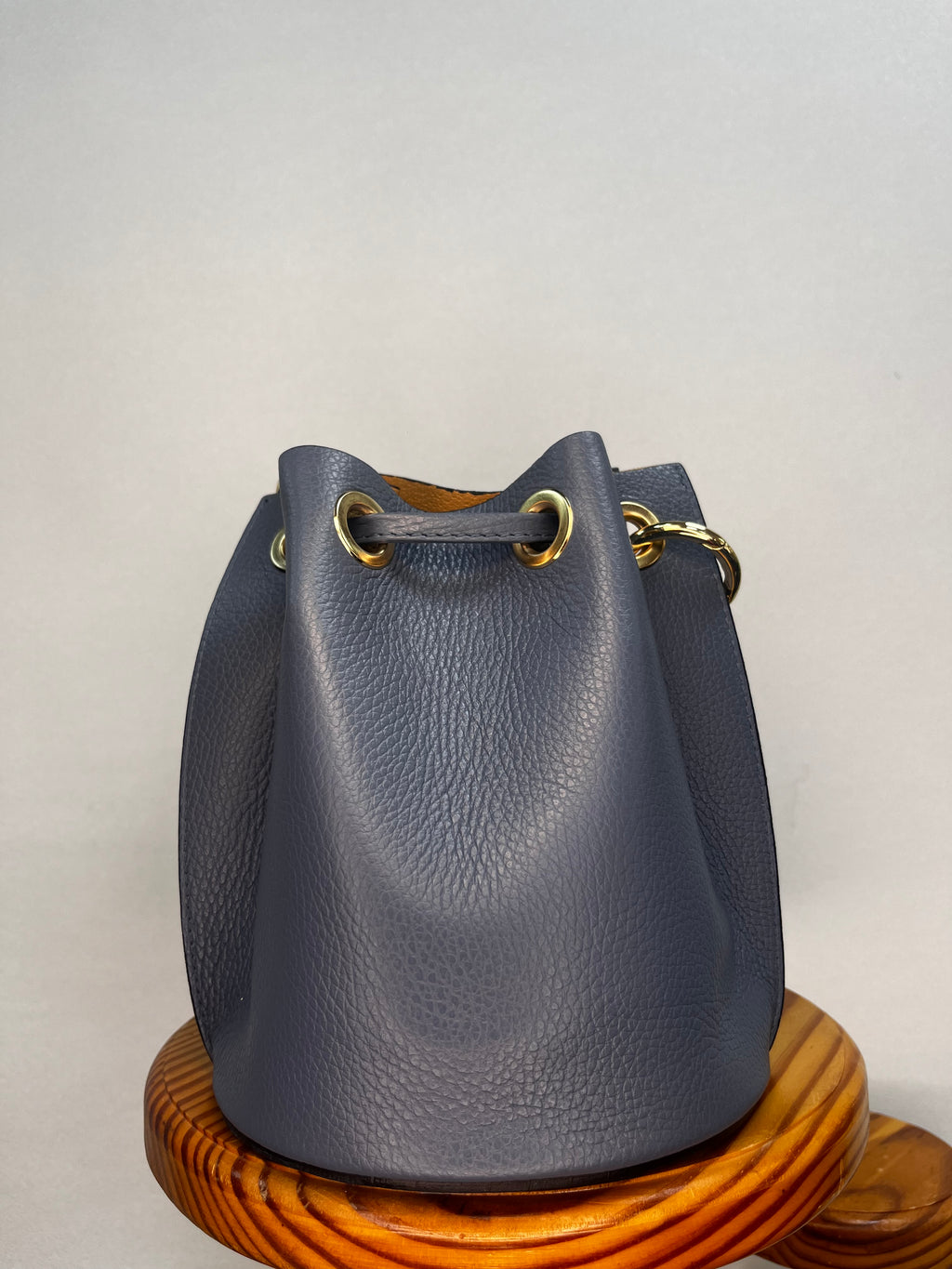 BOLSO BOMBONERA MINI AZUL OSCURO