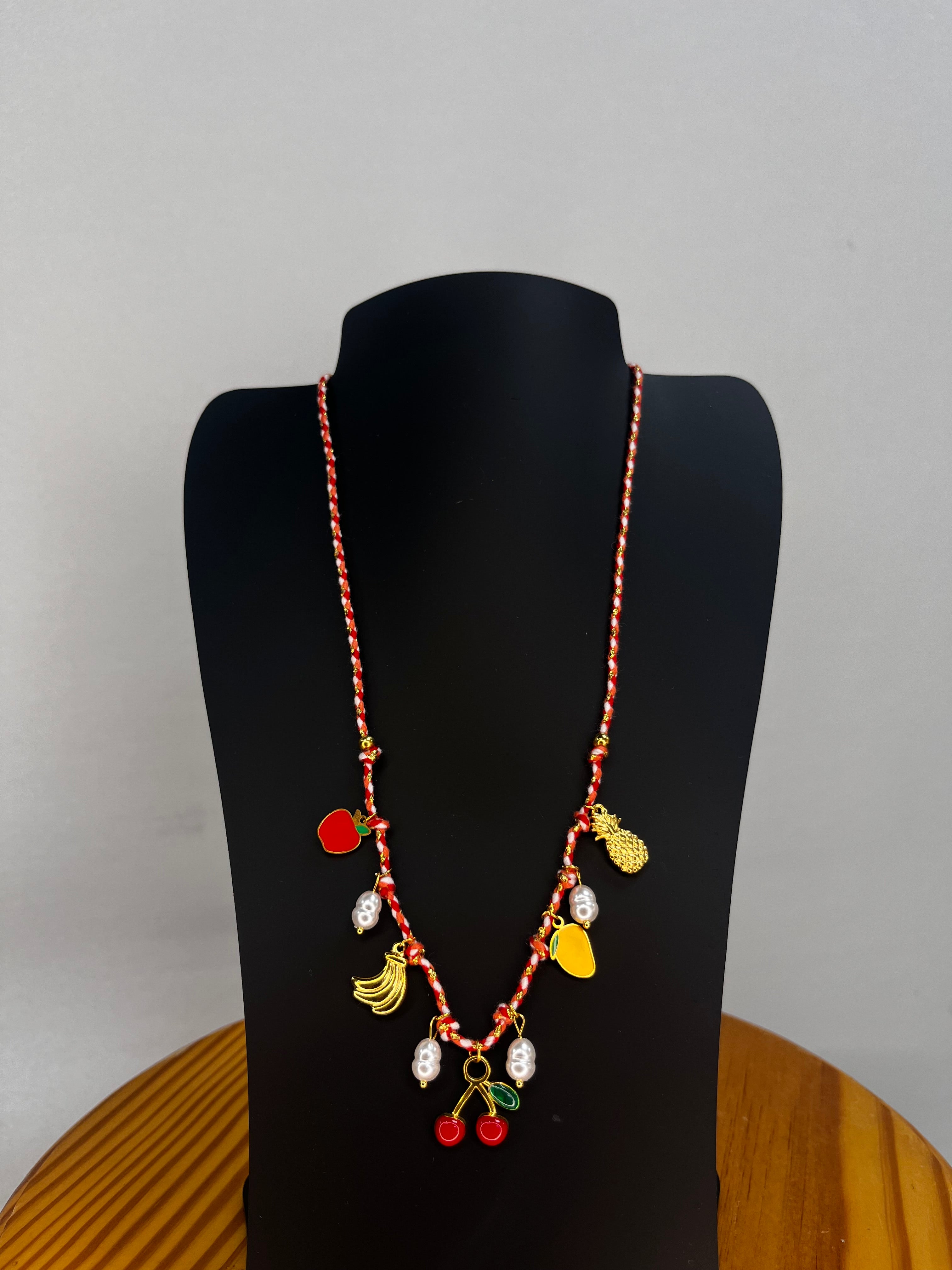 COLLAR TUTTI FRUTTI RED