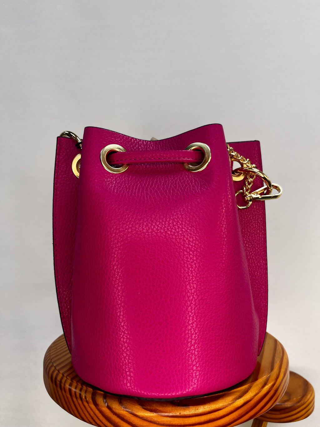 BOLSO BOMBONERA MINI FUCSIA
