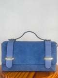 BOLSO MALETÍN MINI AZUL