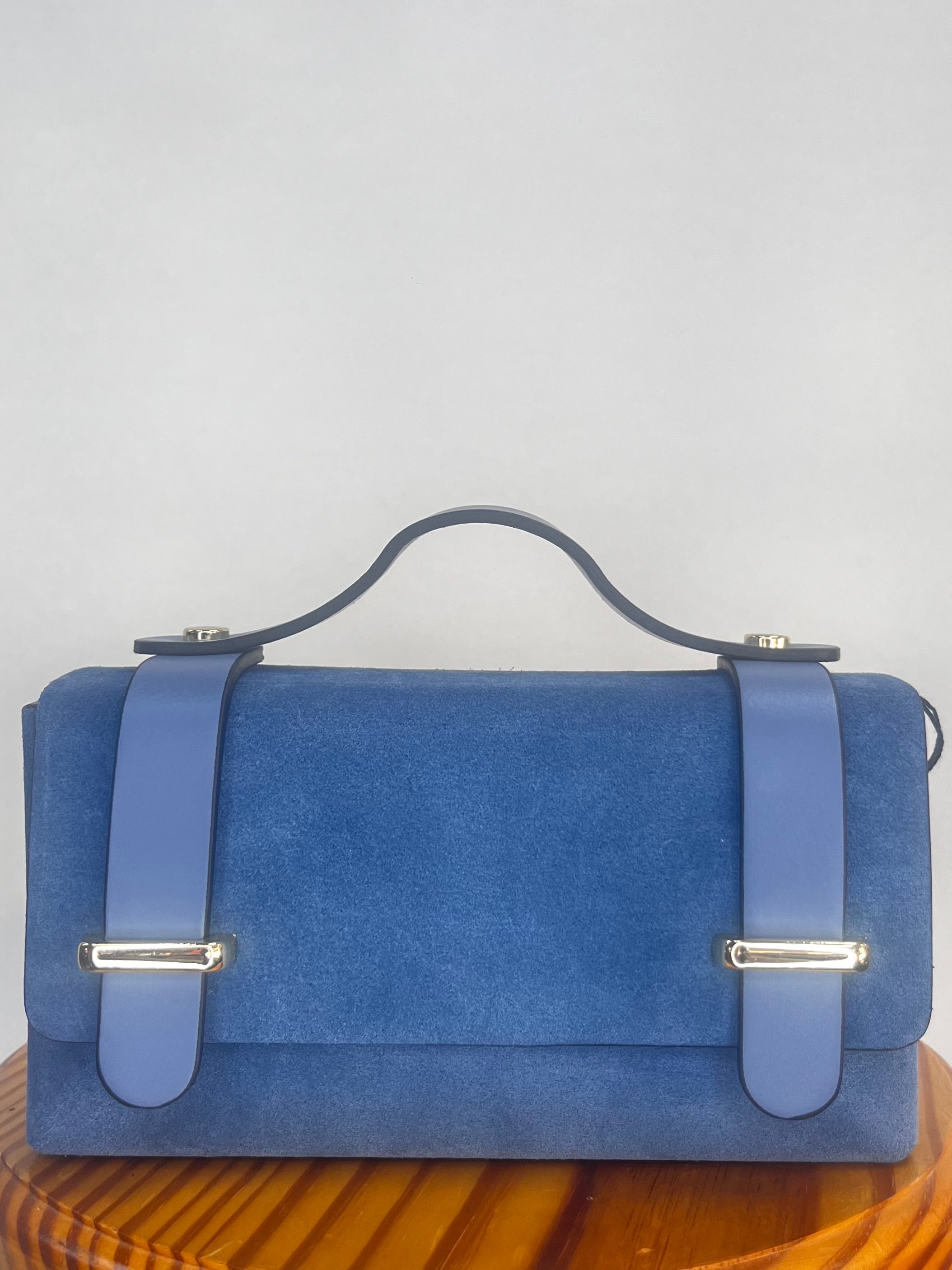 BOLSO MALETÍN MINI AZUL