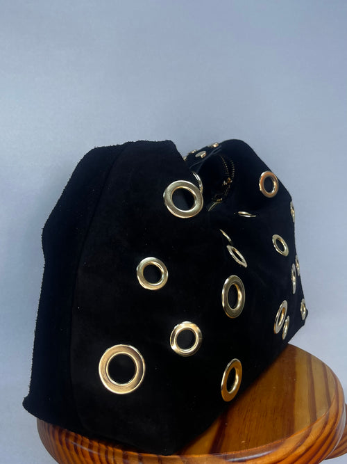 BOLSO ANTE MEDIANO TACHUELA ABIERTA NEGRO